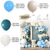 elvesmall Dusty Green Blue Balloon Garland Arch Kit Girls Boys Bohemian Wedding Birthday Baby Shower Gold Latex Balloons Party Decoration