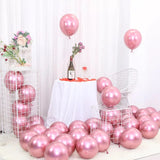 elvesmall 21pcs Pink 40inch Number Foil Latex Balloons Happy Birthday Party Decorations Kids Girl Baby 1 2 3 4 5 6 7 8 9 Year Old Supplies