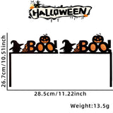 elvesmall Halloween Door Frame Decoration,Bats,Pumpkins,Spider Webs,Door and Window Corner Stickers, Halloween Home Decoration
