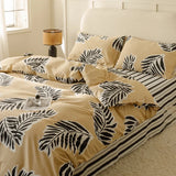 elvesmall 100% Cotton 128x68 Fabric Bedding Set,1 Duvet Cover,2 Pillowcases,No Sheet,Customizable