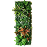 elvesmall 15.74 *47.24inch Artificial Plant Lawn Decorative Plants Grass Wall Panel  Boxwood Hedge Backdrop For Home Decor Office Garden