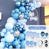 elvesmall Balloon Garland Arch Kit Wedding Birthday Party Decoration Kids Adult Globos Wedding Party Supplies Latex Ballon Baby Shower Boy