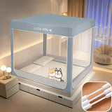 elvesmall  No-splice stent mosquito net bednet canopy Fully enveloped Square mosquito net