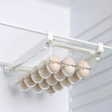 elvesmall Fridge Organizer Fruit Egg Refrigerator Storage Rack Under-shelf Refrigerator Drawer Box Fresh keeping Kitchen Organizer
