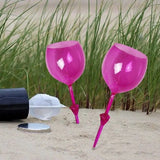 elvesmall Beach Drink Cup Floating Drink Cups for Pool Acrylic Tall Cocktail Glasses Glasses Wine Glass  Rock Tumbler