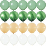 elvesmall green Birthday Party golden Balloons Baby Shower Metallic confetti Wedding Anniversaire Mariage Globos Decorations