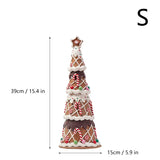 elvesmall Candy Christmas Tree Decoration Gift Soft Clay Fairy Tale Fantasy Desktop Decorations Ornaments Hot Xmas Mini Ornaments