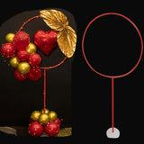 elvesmall Balloon Garland Round Balloon Stand Arch Baby Shower Kids Birthday Party Decorations Ballon Wreath Frame Wedding Party Supplies