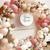 elvesmall Macaron Pink Balloon Garland Arch Kit Wedding Birthday Party Decoration Kids Globos Gold Confetti Latex Ballon Baby Shower Girl