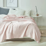 elvesmall Decorative Bed Throw Blankets Scandinavian Style Muslin Gauze Bedspreads On The Beds Sofa Covers Couple Bedding Quilt 200*230cm
