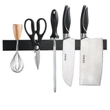elvesmall  Magnetic Knife Holder 304 Stainless Steel Magnet Tool Bar Strip Rack Kitchen Utensil Rack Chef Knives Storage Knife Stand Holder