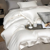 elvesmall  Dreamreal Pure Bamboo Queen King Size Bedding Set Organic Bamboo Luxury Duvet Cover Bed Sheet Pillowcase Soft Cooling Bed Linen