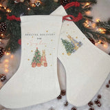 elvesmall Personalised Name Peter Rabbit Christmas Stocking Merry Xmas Eve First Christmas Gifts Perfect Addition To Holiday Decorations