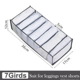 elvesmall Clothing Storage Organizer Box Cabinets Drawer Pants Organizer Underwear T-Shirt Panties Socks Storage Box Save Wardrobe Space