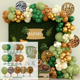 elvesmall  Avocado Green Macaron Balloon Garland Arch Wedding Birthday Party Decor Kids Birthday Wedding Supplies Latex Ballon Baby Shower