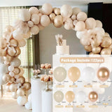 elvesmall Pink Gold Balloon Garland Arch Kit Wedding Birthday Party Decoration Adult Kids Baby Shower Decor Ballon Wedding Supplies