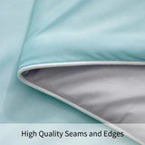 elvesmall  Cooling Blanket for Bed Silky Air Condition Comforter Lightweight Cooled Summer Quilt with Double Side Cold & Cooling Fabric