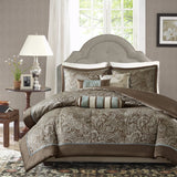 elvesmall  Whitman 6-Piece Duvet Cover Set Comfortable Luxurious Soft   All Season Comforter  Bedding