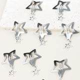 elvesmall 10pcs Star Decor Hair Clip for daily casual outing wear Hair accessories Loc Hair Jewelry for Braids