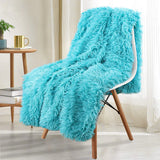 elvesmall Double Layer Plush warm winter throw Blanket home Bedspread on the bed plaid chair towel sofa cover lamb bed blankets and throws