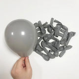 elvesmall 10/20/30pcs Navy Blue Balloons Skin Brown White Sand Latex Balloon Baby Shower Decor Birthday Party Wedding Decoration Supplies