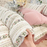elvesmall Maternal And Baby Grade Class A Pure Cotton Foam Four Piece Set For Student Dormitories, Bed Sheets, Bed Sheets, Bedding Sets
