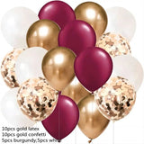 elvesmall 30pcs Globos Confetti Latex Balloons Wedding Decoration Baby Shower Birthday Party Decor Clear Air Balloons Valentine'S Day
