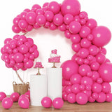 elvesmall 26 Colors Balloon Arch Kit, Black, White, Green, Blue, Yellow, Red Latex Party Balloon Wreath, Party Supplies
