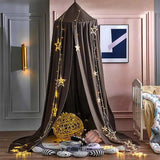 elvesmall Kids Mosquito Net Girl Princess Hanging Bed Canopy Baby Crib Curtain Home Decoration Living Corner Play   Reading Nook Decor