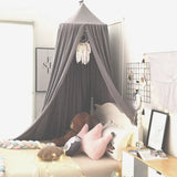 elvesmall Kids Mosquito Net Girl Princess Hanging Bed Canopy Baby Crib Curtain Home Decoration Living Corner Play   Reading Nook Decor