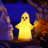elvesmall 1PC Halloween LED Ghost Lights Party Ambience Decoration Halloween Home Decoration Supply Props