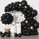 elvesmall 26 Colors Balloon Arch Kit, Black, White, Green, Blue, Yellow, Red Latex Party Balloon Wreath, Party Supplies
