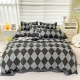 elvesmall Home Textiles  Bedding Set Bedclothes include Duvet Cover Bed Sheet Pillowcase Comforter Bedding Sets Bed Linen