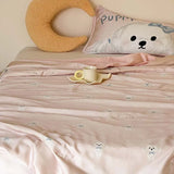 elvesmall High End 100% Lyocell Summer Quilt for Children and Adult Soft Silky Skin Friendly Air Conditioner Comforter Cooling Blanket Kid