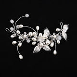 elvesmall Crystal Wedding Hair Combs Miraculous Women Headbands Accessories Flower Bridal Headpiece Clip Bride Jewelry Gift