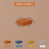 elvesmall Large Capacity Sundries Storage Box Cosmetics Toys Snacks Clothes Storage Basket Plastic Household Wardrobe Organizer