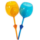 elvesmall Beach Drink Cup Floating Drink Cups for Pool Acrylic Tall Cocktail Glasses Glasses Wine Glass  Rock Tumbler