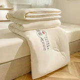 elvesmall  -  Soybean Fiber Filling Spring Summer Autumn Winter Comforter 100% Cotton Fabric Quilting Comforters Grade A Warm Blanket Quilt