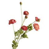 elvesmall  8 Heads Artificial Flower Bouquet Lotus Flower Camellia Fake Flowers Home Garden Wedding Decors DIY Craft Wreath Christmas