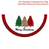 elvesmall Christmas Snowman Flag Banner Merry Christmas Decorations For Home  Xmas Party Ornament Navidad Natal Gifts New Year