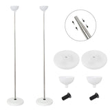 elvesmall 1/2set Balloon Column Stand Kit 2M Adjustable Ballon Tower Holder for Wedding Birthday Party Baby Shower Christmas Decorations