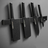elvesmall  Magnetic Knife Holder 304 Stainless Steel Magnet Tool Bar Strip Rack Kitchen Utensil Rack Chef Knives Storage Knife Stand Holder