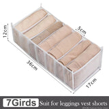 elvesmall Clothing Storage Organizer Box Cabinets Drawer Pants Organizer Underwear T-Shirt Panties Socks Storage Box Save Wardrobe Space