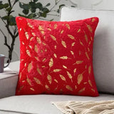 elvesmall Cushion Cover Feather Fur Upholstery Cushion Pillowcase Wholesale Home Bedroom Decorative Pillowcase Sofa Pillowcase