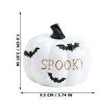 elvesmall Halloween Decor home outdoor Ornaments Resin Thanksgiving Pumpkin Set Fall Pumpkin Fall Thanksgiving Harvest Home Decorations
