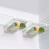 elvesmall Fridge Organizer Fruit Egg Refrigerator Storage Rack Under-shelf Refrigerator Drawer Box Fresh keeping Kitchen Organizer