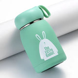 elvesmall  -  1pc 320ml Rabbit Cute Insulating Bottle Portable Home Female Office Water Cup Stainless Steel Insulated Coffee Cup Vacuum Bottle