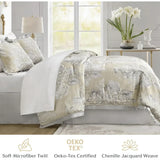 elvesmall  2 Shams & Bed skirt Bed Linen Set Jacquard Floral Medallion Comforter Sets Comforter Queen Bedding Home Freight free.