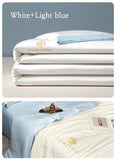 elvesmall  Summer Quilt Simple Luxury Modal comforter Thin Bed Cover Bedding double-sided Quilt single bed  high quality