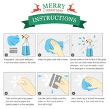 elvesmall Christmas Window Stick Cristmas Ornament Merry Christmas Decorations For Home Xmas Navidad Natal Gifts New Year